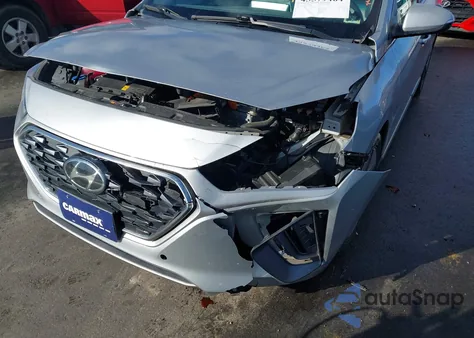 2022 Hyundai Ioniq Hybrid Limited from USA, damaged, VIN KMHC05LC5NU273365
